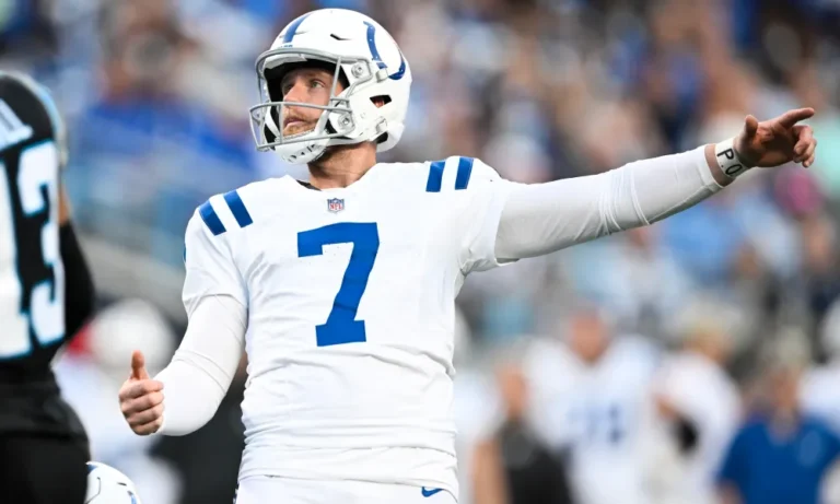 Colts’ Matt Gay ranks  among the highest-paid kickers declared his decision not to enter into the 2024 season