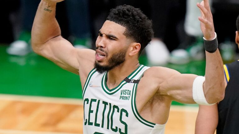 Following their NBA Championship victory, Jayson Tatum made a significant statement by repeatedly declaring