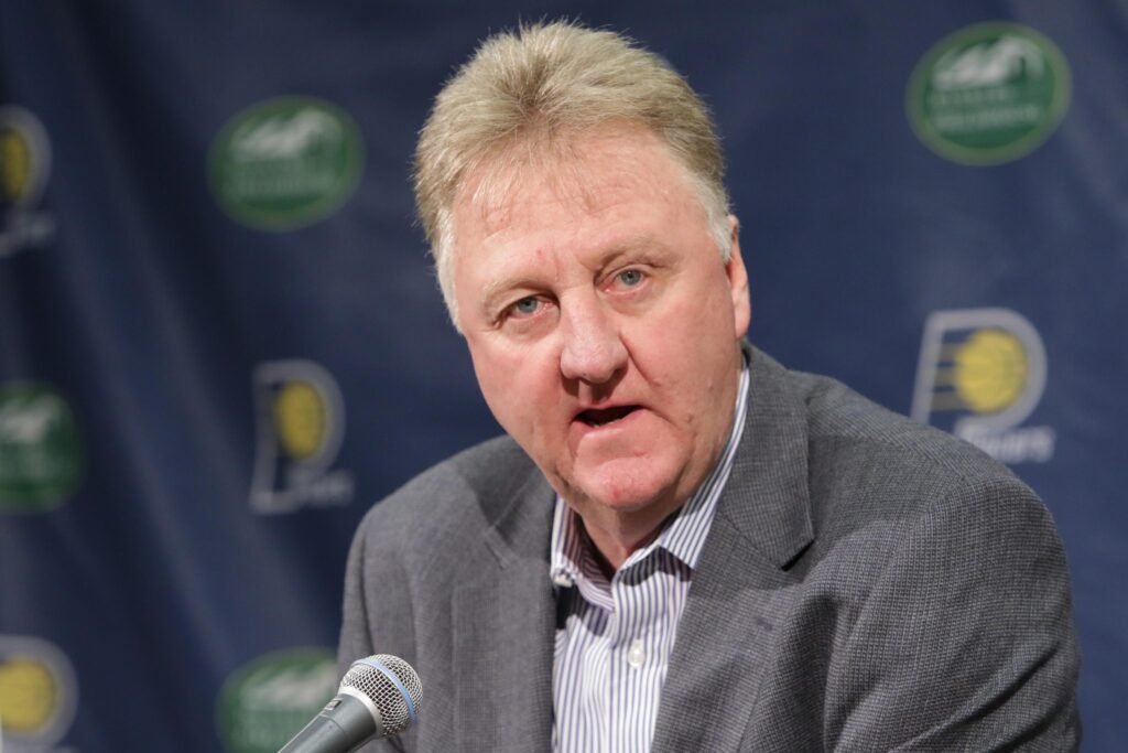 Following the passing of a star, Larry Bird shares heartfelt sentiments.