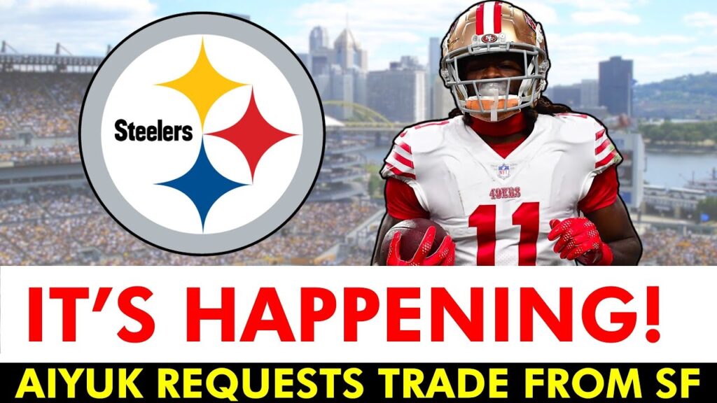 Breaking News: Steelers and 49ers Reportedly Agree to Trade Sending Brandon Aiyuk to Pittsburgh, sources tell ESPN.