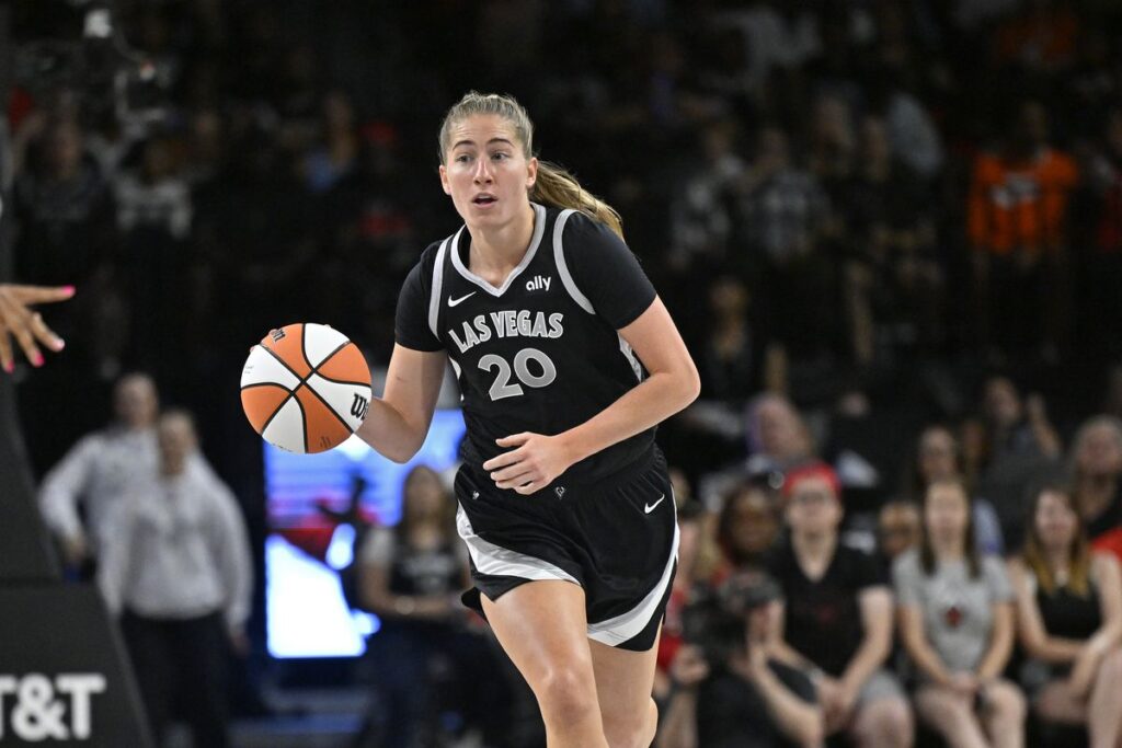 Las Vegas Aces Star Kate Martins Shines in ESPN Feature