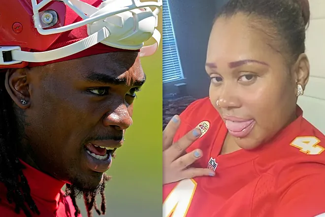 Rashee Rice’s mother, a Chiefs player, has been accused of stealing Chappell Roan records from a neighbor.