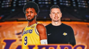 Lakers’ Bronny James receives high praise from Redick after preseason debut