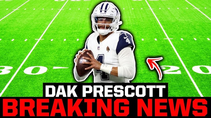 Dallas Cowboys Trade QB Dak Prescott on six years contract to the…see more