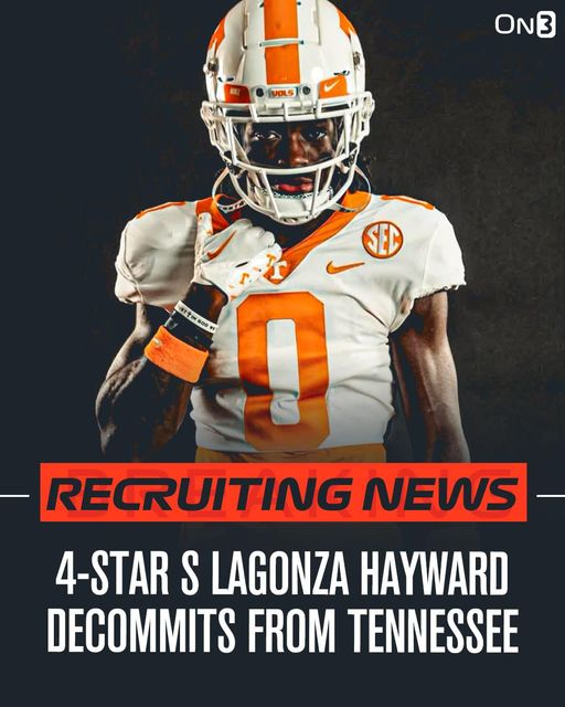 Tragic Setback: Four-Star Safety Lagonza Hayward Decommits from Tennessee